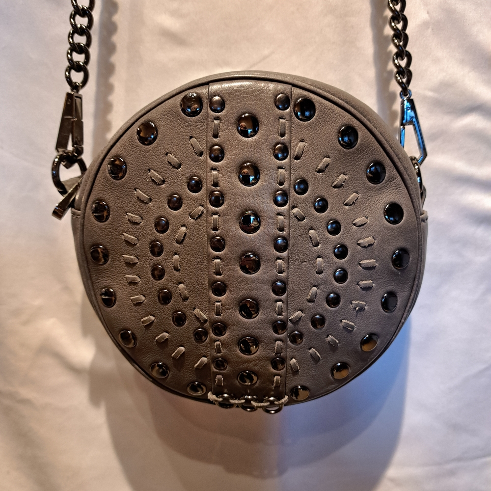 Rebecca Minkoff Studded Gray Mini Bag